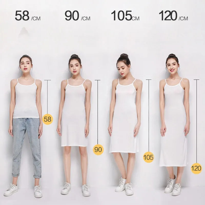 Spaghetti Strap Long Slips