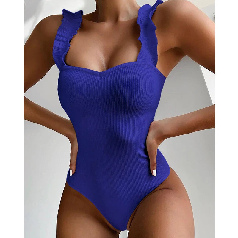 Sexy Ruffle One Piece