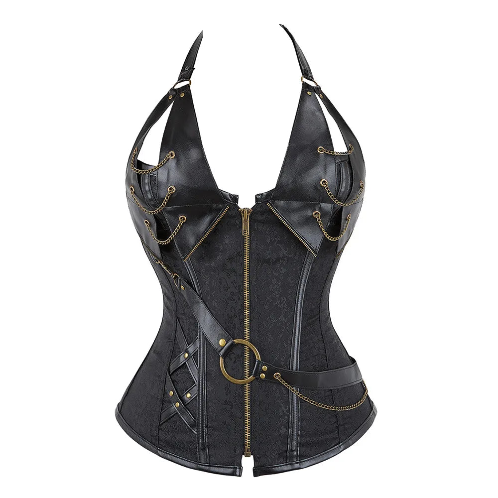 Sexy Plus Size Gothic Corset and Bustier