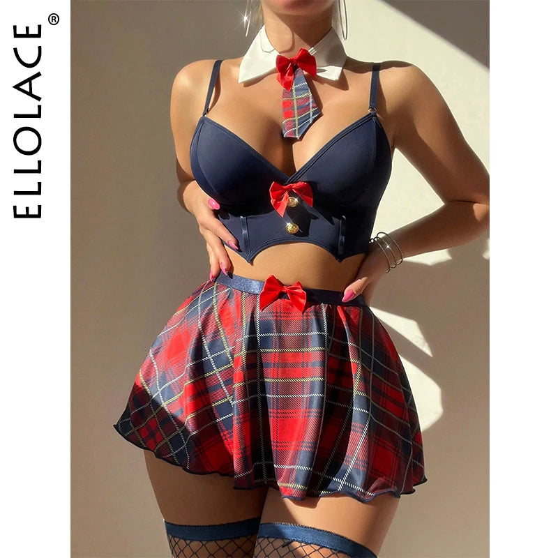 Ellolace Youthful Cosplay Lingerie Set
