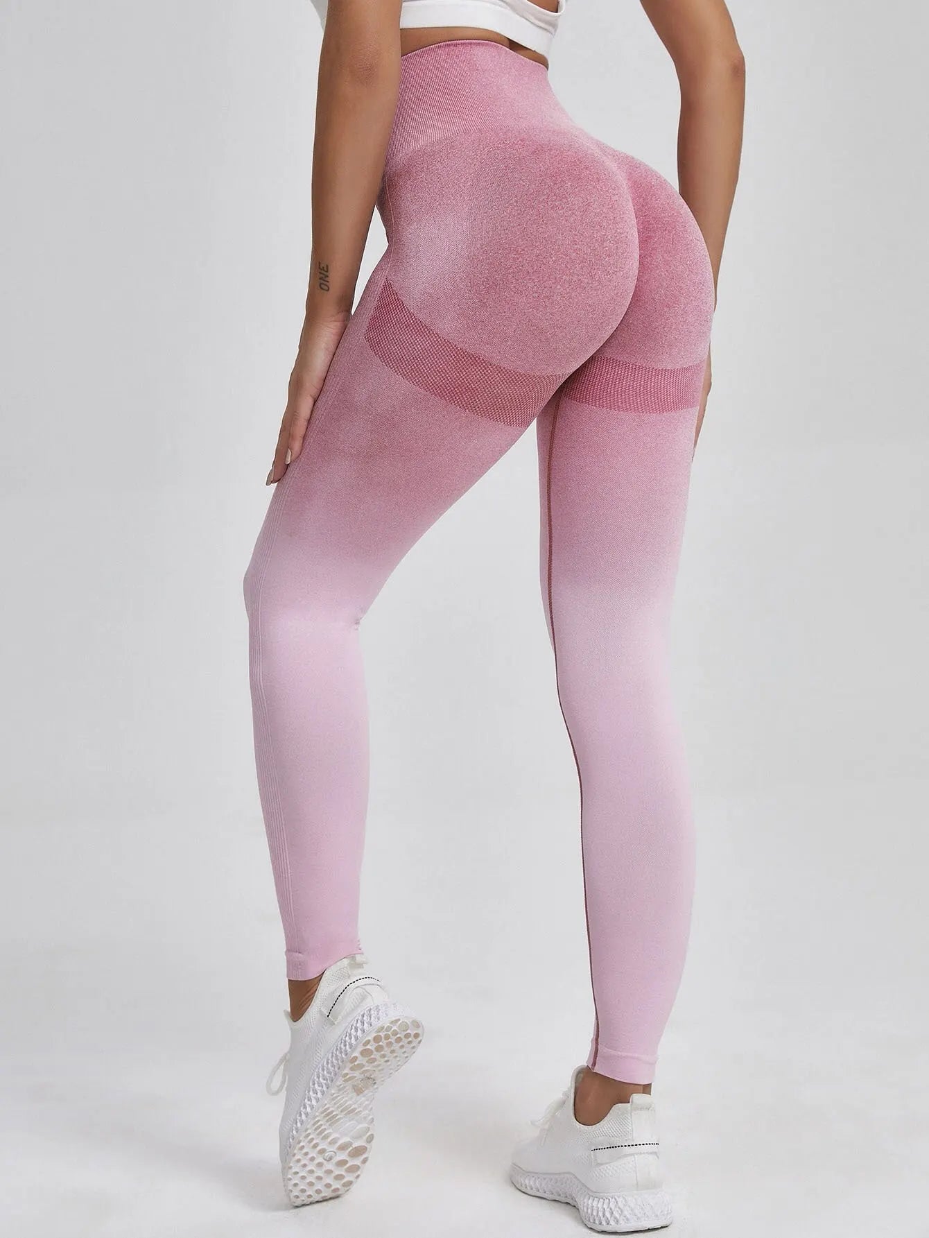 Breathable Ombre Colour Fitness Leggings
