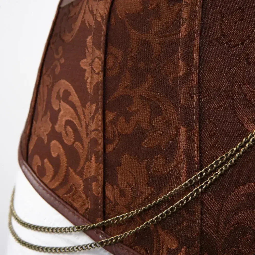 Steampunk Leather Corset