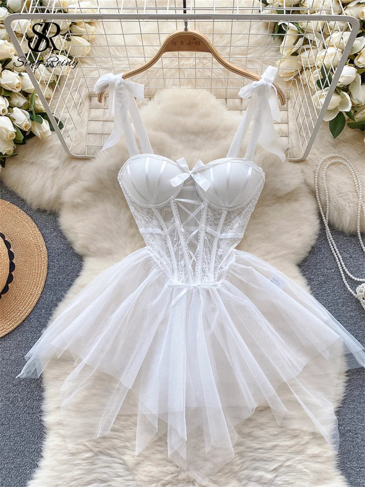 Singreiny Sexy Lace Wedding Nightwear
