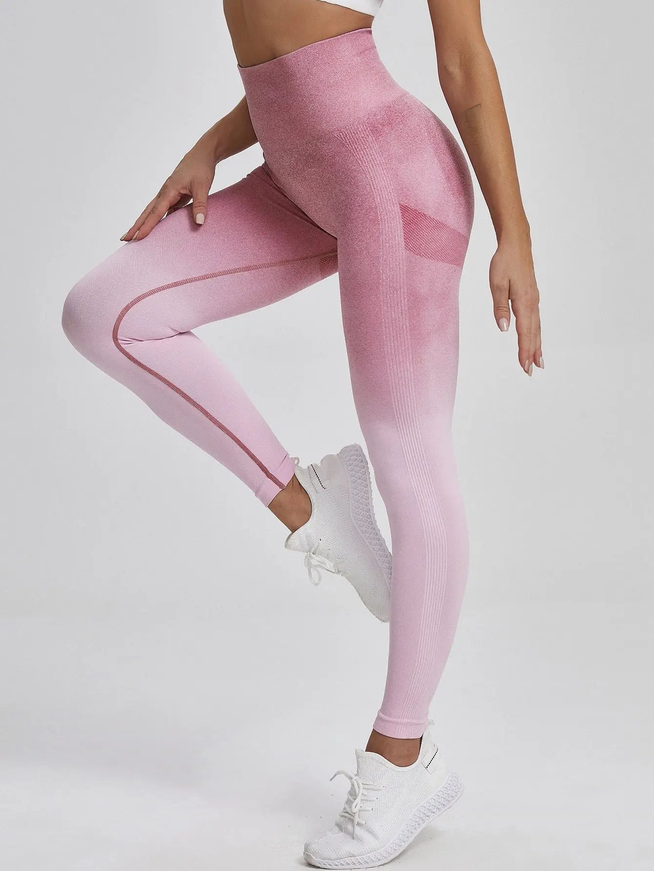 Breathable Ombre Colour Fitness Leggings