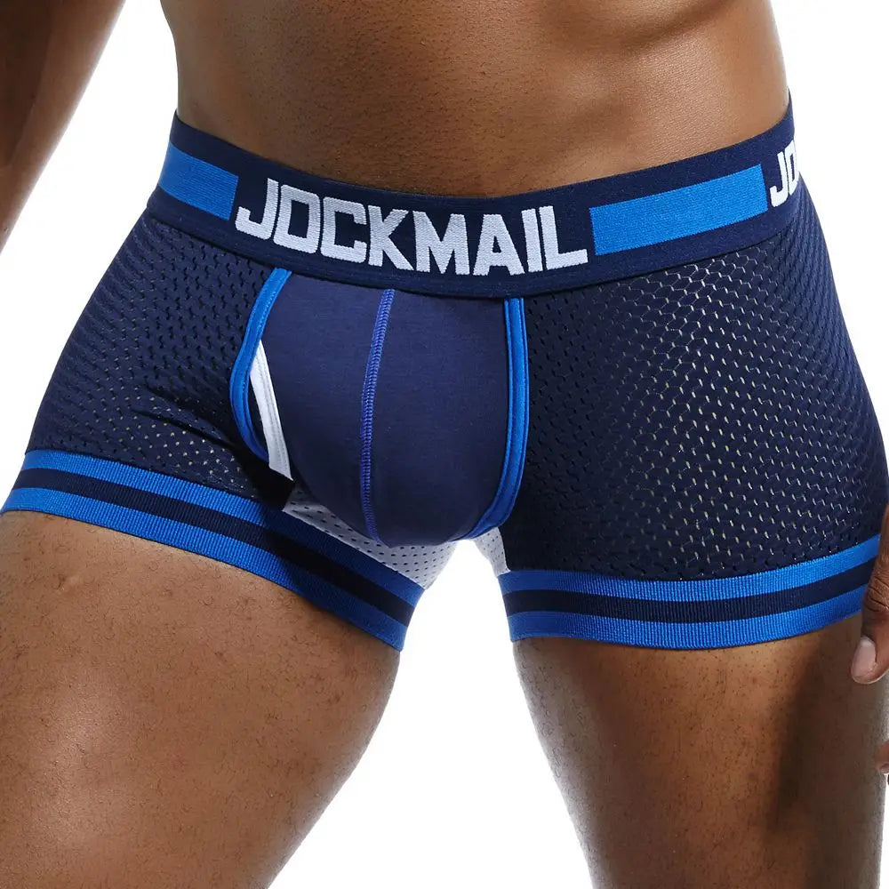 Breathable Men's Boxer Briefs for Sports