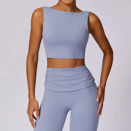 Quick Dry Sports Bra with Push Up Pad
