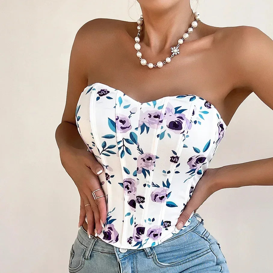 Sexy Flower Corset