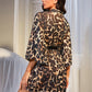 Leopard Print Kimono