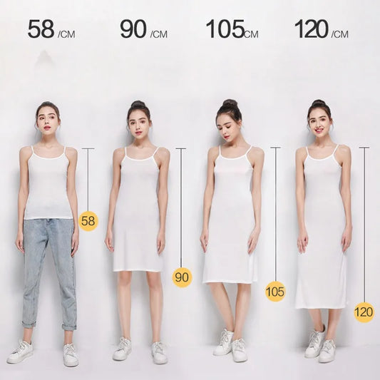 Spaghetti Strap Long Slips