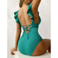 One Piece Ruffle Swimsuit