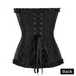 Plus Size Push Up Faux Leather Corset