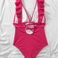 One Piece Ruffle Swimsuit