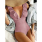 One Piece Ruffle Swimsuit
