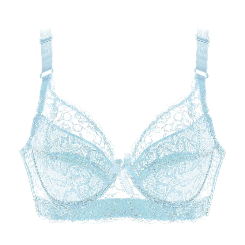 Plus size Embroidery Bra
