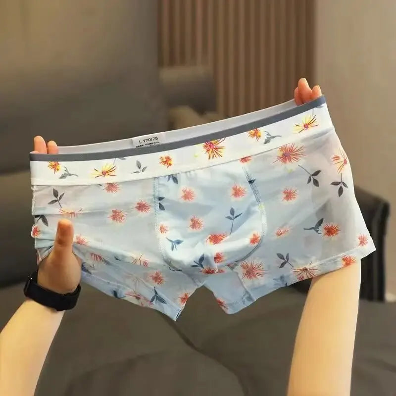 Transparent Mesh Boxers for Every Man