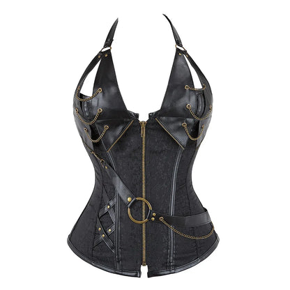 Sexy Plus Size Gothic Corset and Bustier