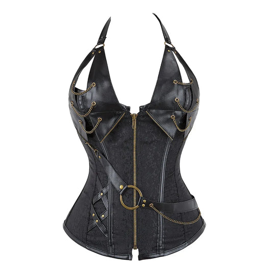 Sexy Plus Size Gothic Corset and Bustier