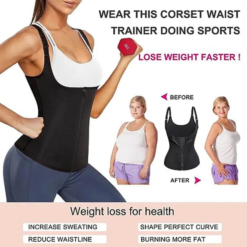 Slimming Sauna Waist Trainer Vest