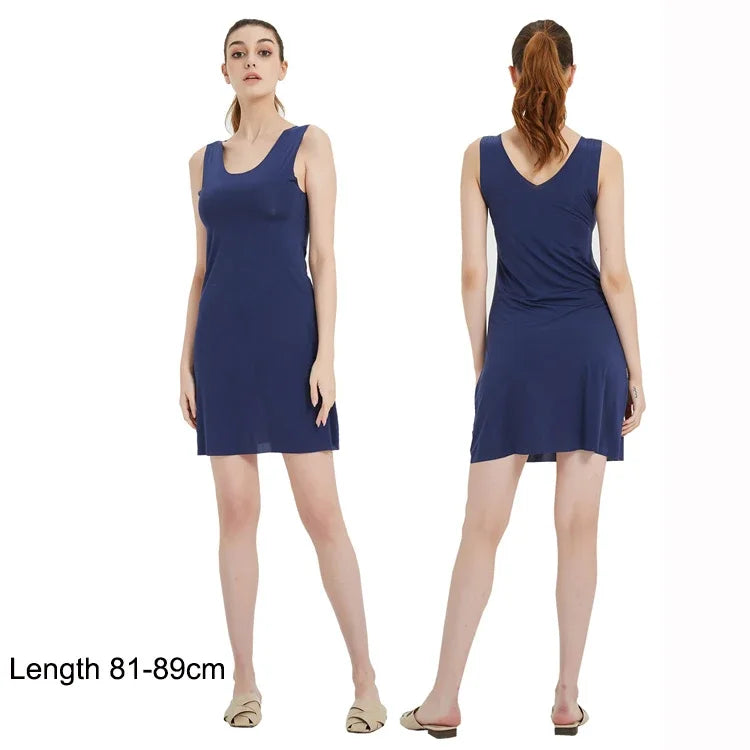 Plus Size Seamless Full Slips