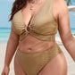 Plus Size 3 Piece High Waist Bikini Set