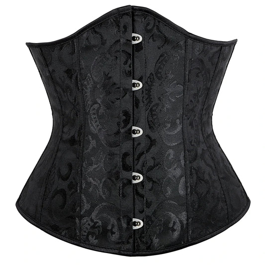 Steampunk Steel Boned Lace up Overbust Corset