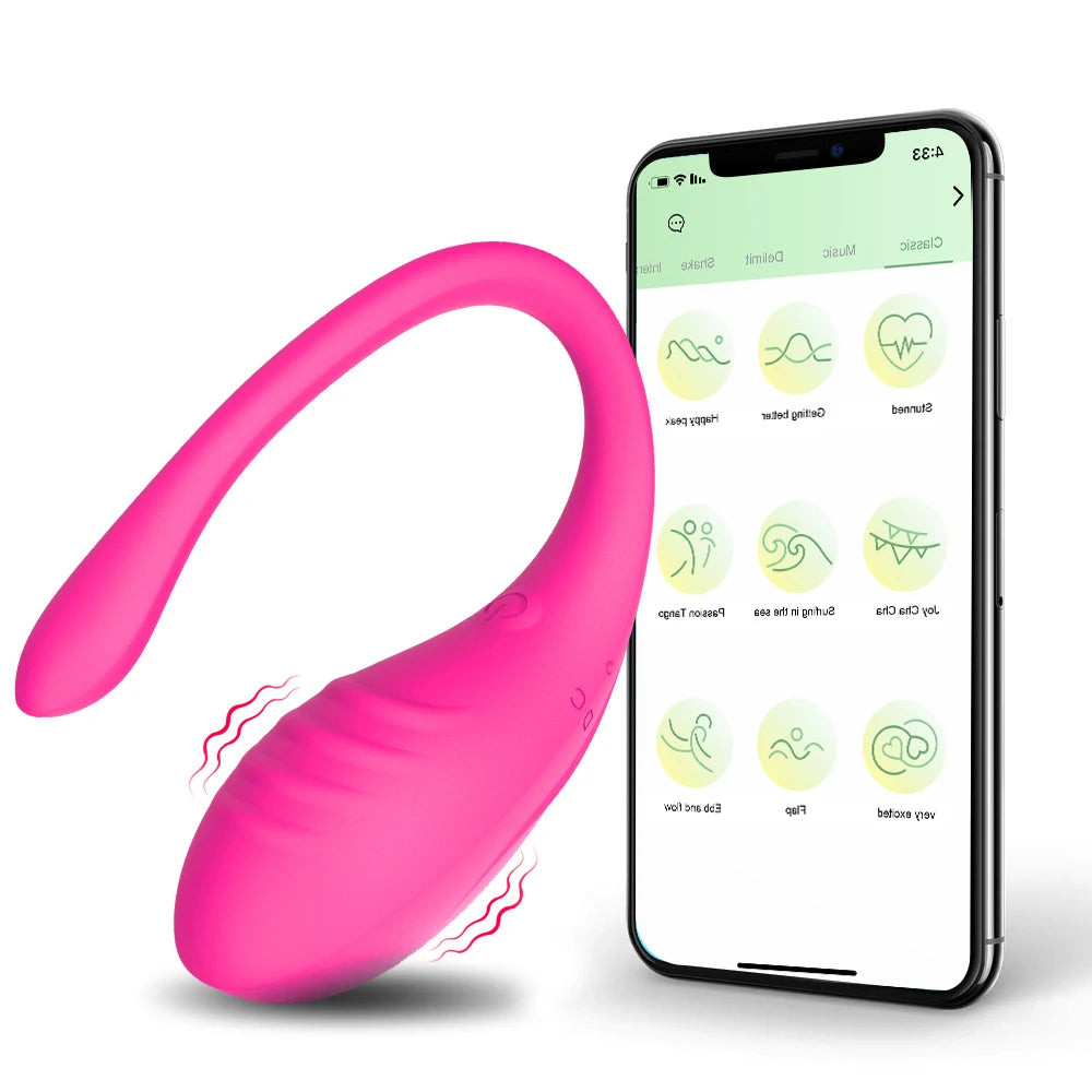 Powerful U Shape Wearable Clitoral and G-Spot Vibrator
