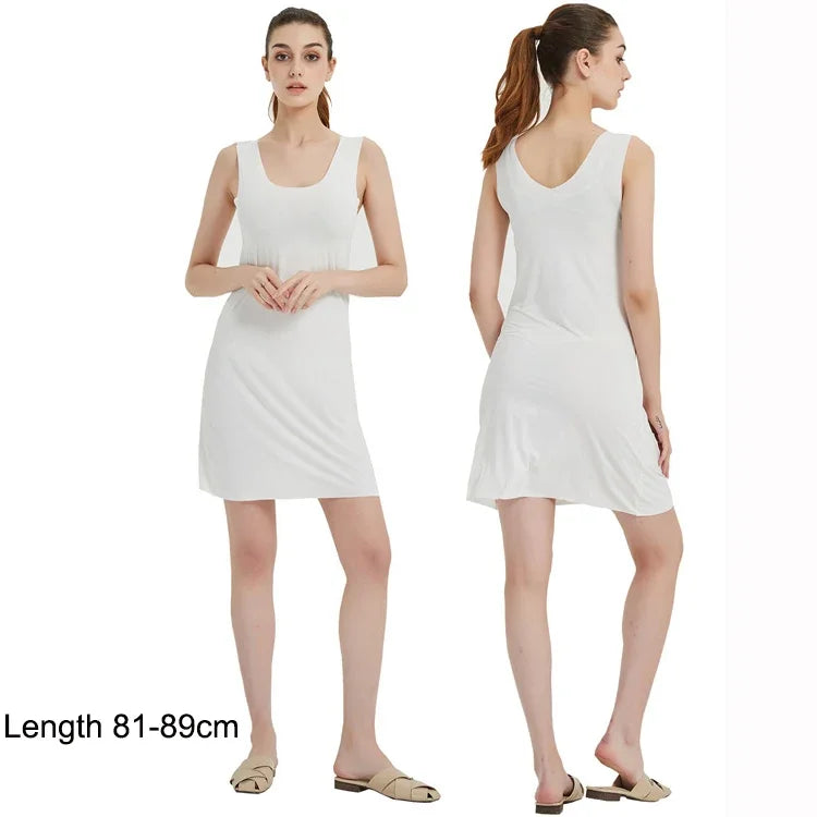 Plus Size Seamless Full Slips