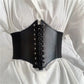 Faux Leather Fashion Corset