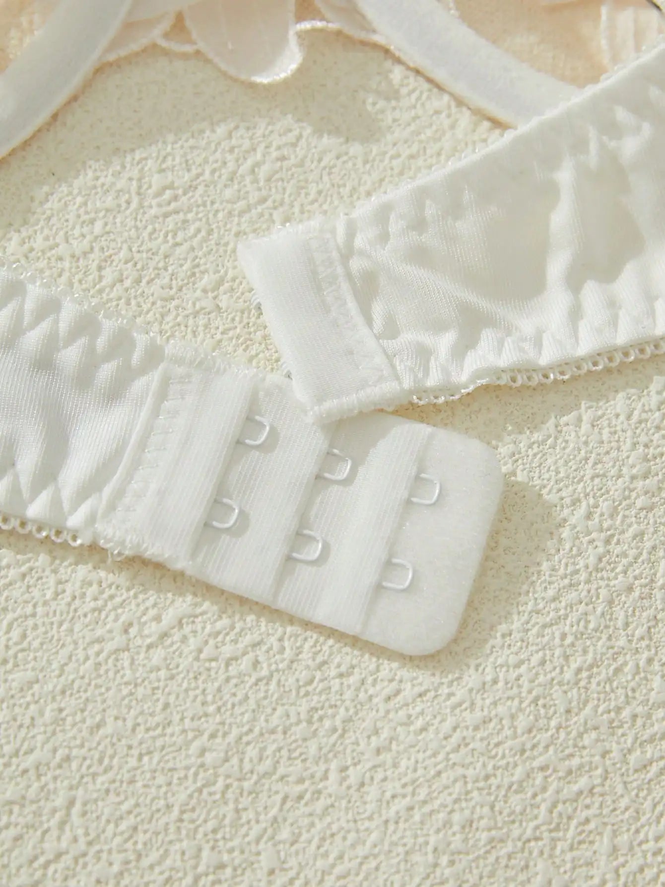 White Floral Lace Sexy Ultra-thin Bridal Lingerie