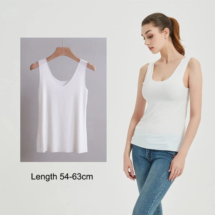 Plus Size Seamless Full Slips