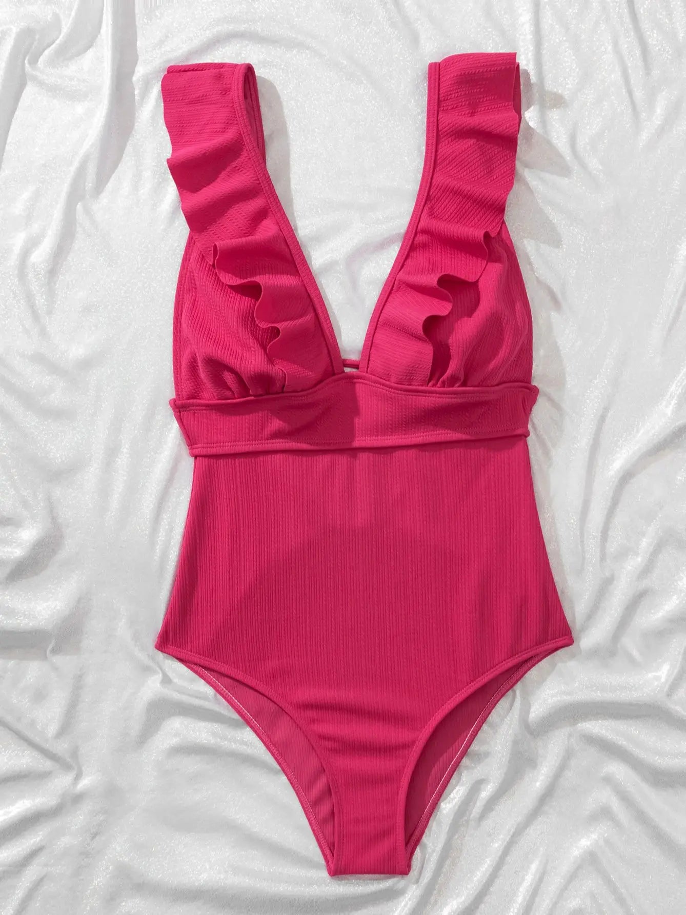 One Piece Ruffle Swimsuit