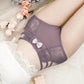 Elegant Lace High Waist Cotton Panties for Women