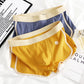 Men's Breathable Cotton Boxers with Stylish Stripes