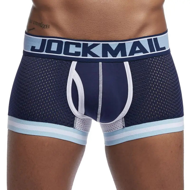 Breathable Men's Boxer Briefs for Sports