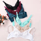 Floral Mesh Lace Bra