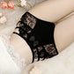 Elegant Lace High Waist Cotton Panties for Women