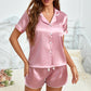 Luxury Satin Silk Pajamas Set