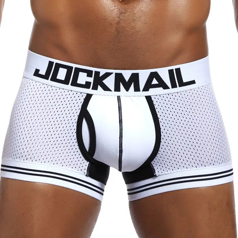 Breathable Men's Boxer Briefs for Sports