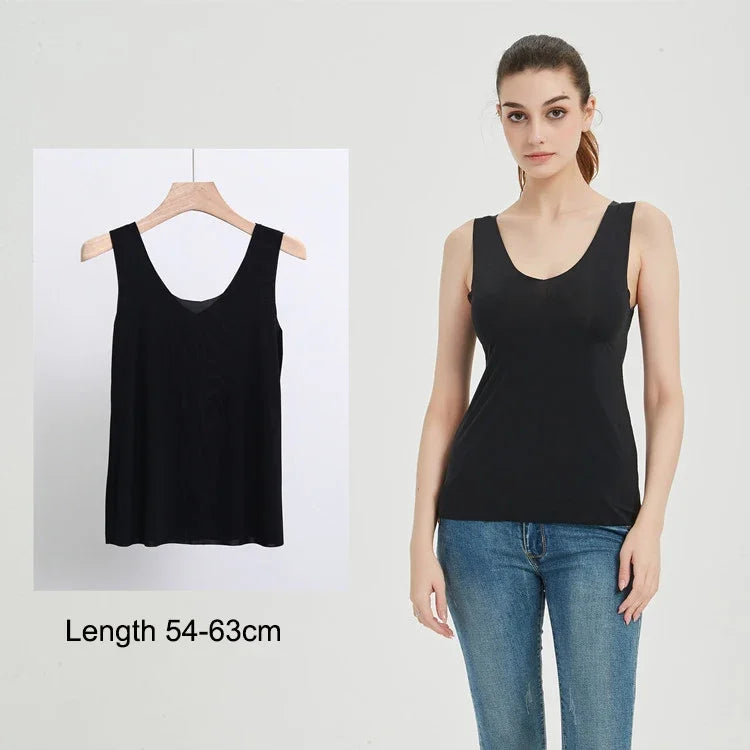 Plus Size Seamless Full Slips