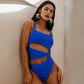 Sexy Solid Color One Piece Swimwear
