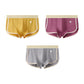 Men's Breathable Cotton Boxers with Stylish Stripes