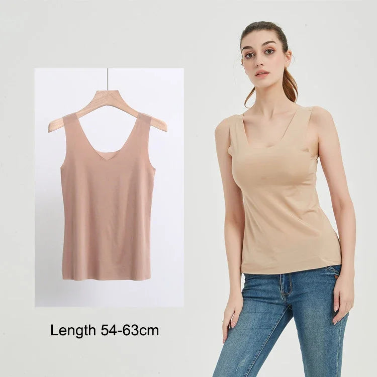 Plus Size Seamless Full Slips